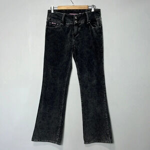 Y2K bubblegum acid wash cord out jeans size 13/14